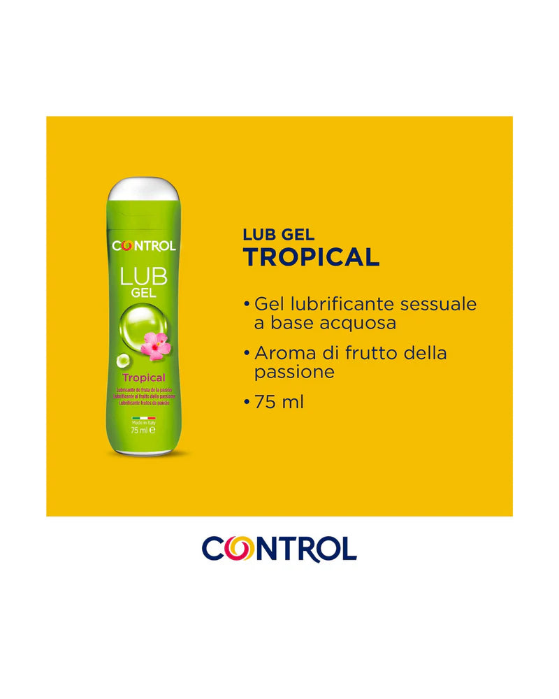 CONTROL GEL LUBRIFICANTE TROPICAL 75 ML